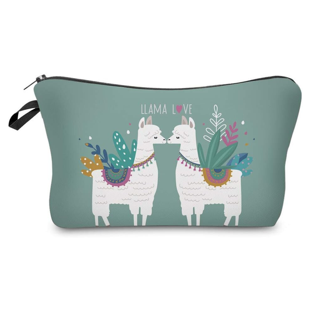 Limbo Waterproof Cute Small Makeup Bag Cute Print Cosmetic Bags Travel Bag