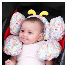 Baby travel pillow, car seat Head headrest pillow, 0-4 years old stroller, children's neck pillow