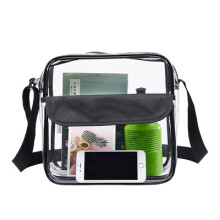 Clear Crossbody Bag, Clear Stadium Approved Bag, Crossbody Bag