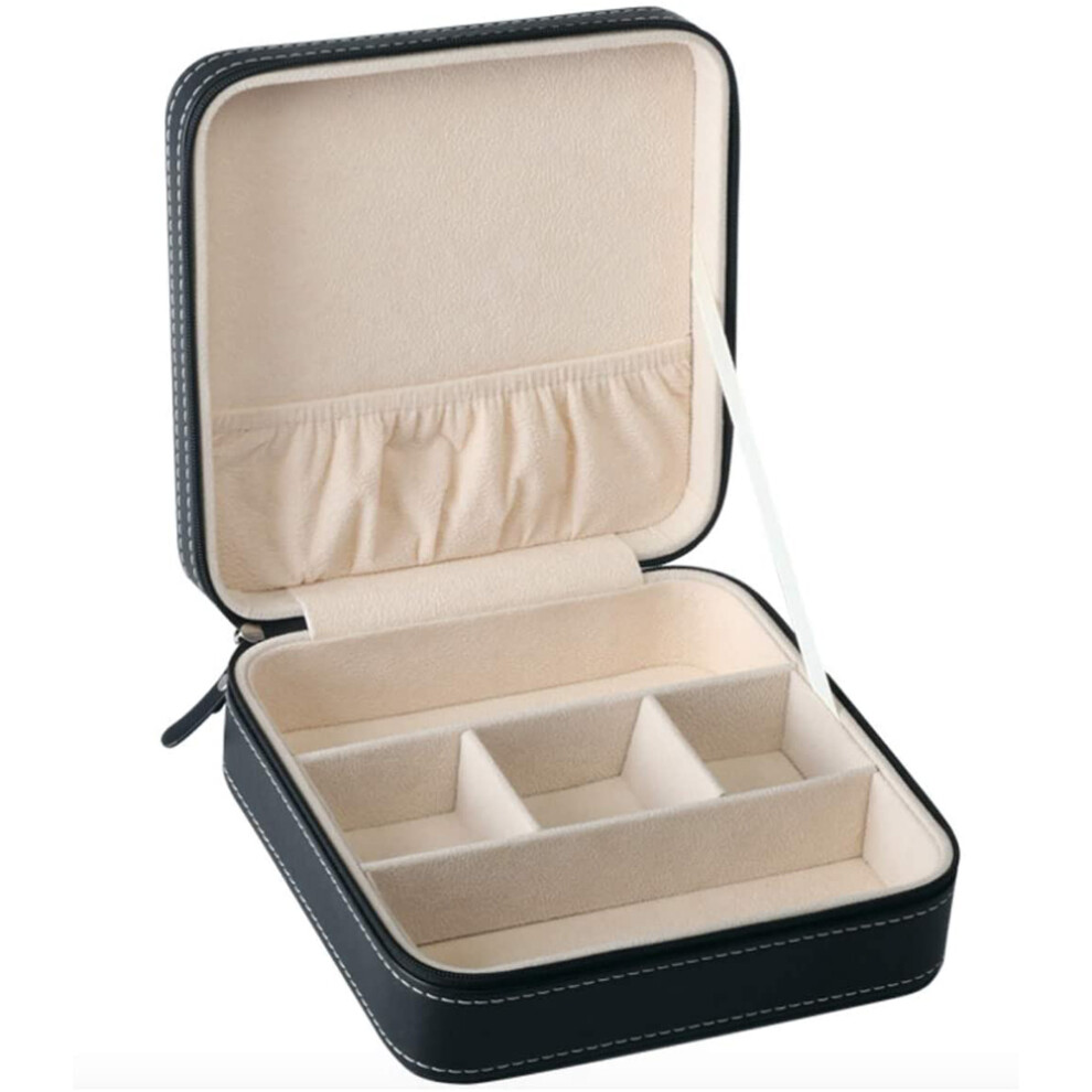 Limbo 3-Slot Travel Sunglasses Collector - Leatherette Jewelry Storage Box