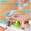 Soap Dispenser Dish Brush, Dish Brush With Detergent Dispenser 4