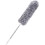 Telescopic duster set with 2 microfiber accessories, extendable long telescopic stainless steel duster 2.4M 1