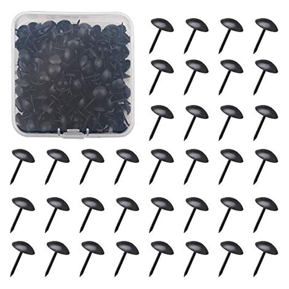 400 pcs round decorative nails with box, for upholstery, cork board or DIY projects