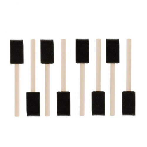 Foam brushes, different sizes, 50 pcs, sponge brush, foam brushes 1
