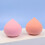 Make-up brush Soft Blender 2 pcs in a box Makeup Sponge Puff Egg Blending Foundation Soft Wet-dry use Make-up tools 4