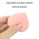 Make-up brush Soft Blender 2 pcs in a box Makeup Sponge Puff Egg Blending Foundation Soft Wet-dry use Make-up tools 5