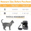 Cat Harness with Leash, Breathable Kitten Harness with Reflective Strips Adjustable Black Vest 2