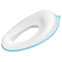 Potty Training Seat for Boys,Urine Splash Guard,Fits Oval/Round Toilet - Blue