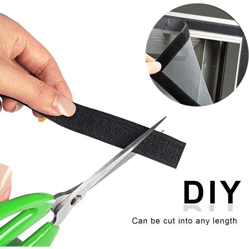 5m Double Sided Tape Extra Strong Self Adhesive hook and loop Tape 20mm 1