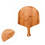 Amazy pizza stone,bamboo pizza shovel,45x29.5x1cm 2