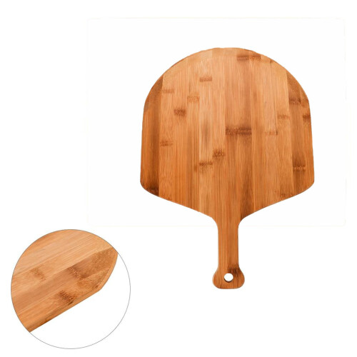 Amazy pizza stone,bamboo pizza shovel,45x29.5x1cm 1