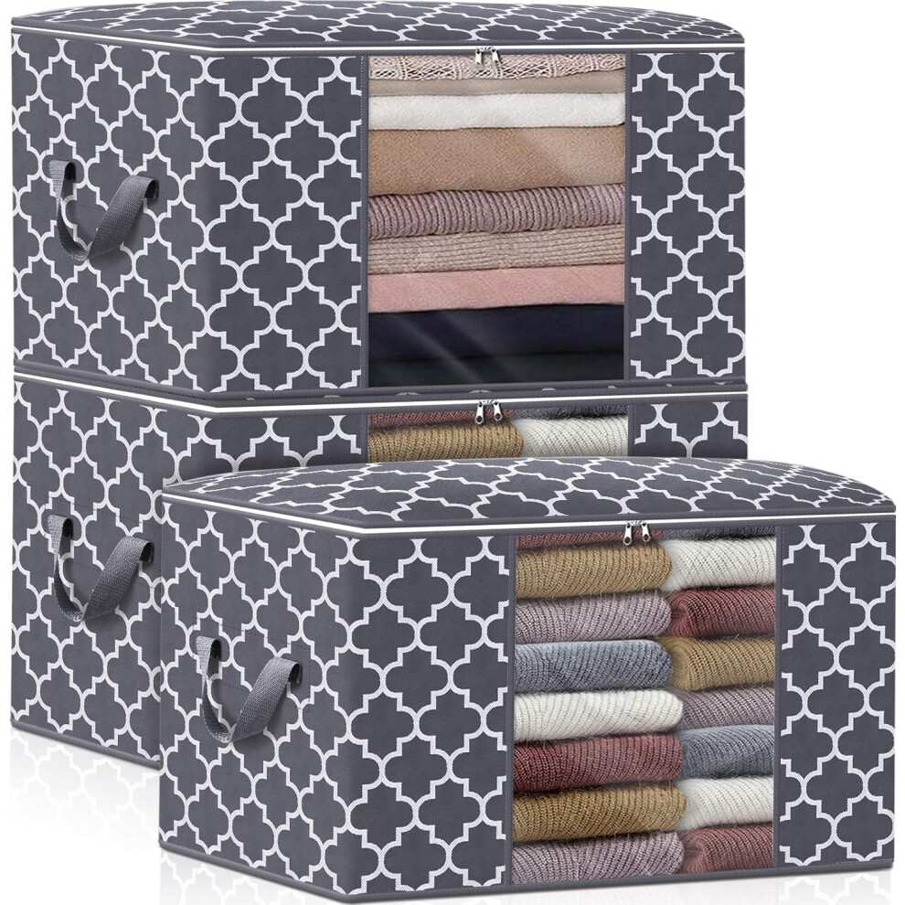 Limbo Storage Bag 100L 3 Pack Large Blanket Clothes Organizing And Storage Bin
