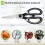 Kitchen Scissors, Super Sharp Heavy Duty Kitchen Scissors, Dishwasher Safe 2