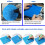 3D Printing Pen Silicone Mats with Basic Template, 3D Pen Drawing Pad for Kids and Beginners 3