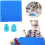 3D Printing Pen Silicone Mats with Basic Template, 3D Pen Drawing Pad for Kids and Beginners 2