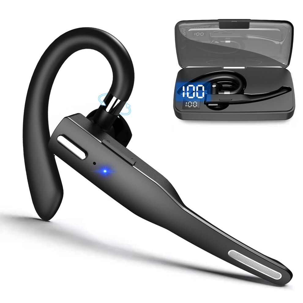 Bluetooth Earpiece for Cell Phones Wireless Headset with Charging Case and LED Intelligence Display-image-OPC-PDP5KPJ-NEW