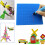 3D Printing Pen Silicone Mats with Basic Template, 3D Pen Drawing Pad for Kids and Beginners 5