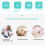 Baby mobile for cot crib with light and music, projector and remote control 6