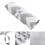 Changing mat, portable waterproof foldable baby changing mat changing station with pillow 2