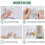 50PCS Transparent Adhesive Hooks,Kitchen Wall Hook with Stainless 5