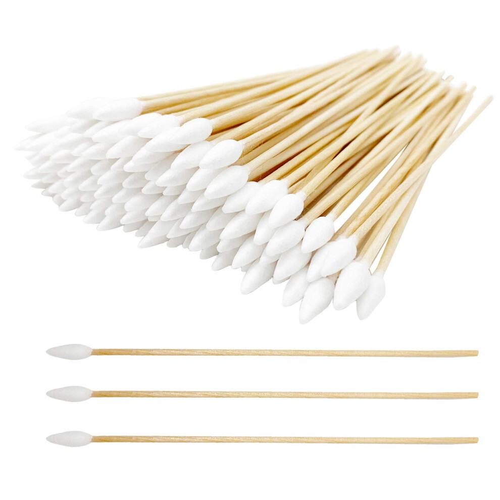 Limbo 6 Inch Long Cotton Swabs 600Pcs For Gun Cleaning, Makeup Or Pets