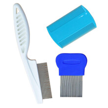 Flea Comb Dog Hair Cat Tick Lice Comb 3pcs