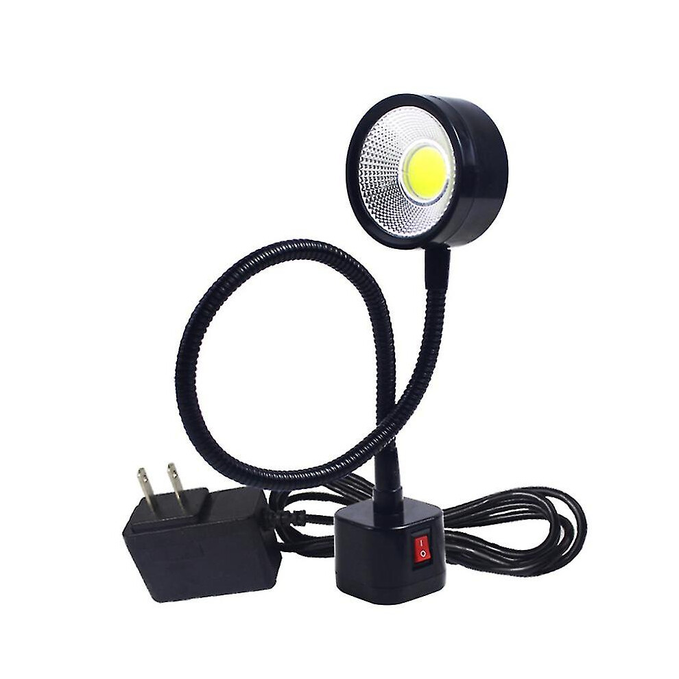 Led Work Light Magnetic Base Flexible Gooseneck Lamp 220V 5W For Lathe Milling Drill Press Industri 9152336558173