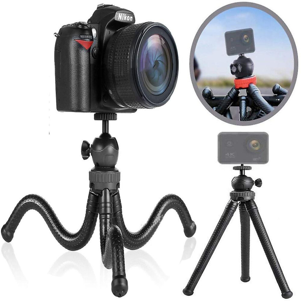 Flexible Tripod, Phone Tripods Mini Camera Tripod For Sports Camera