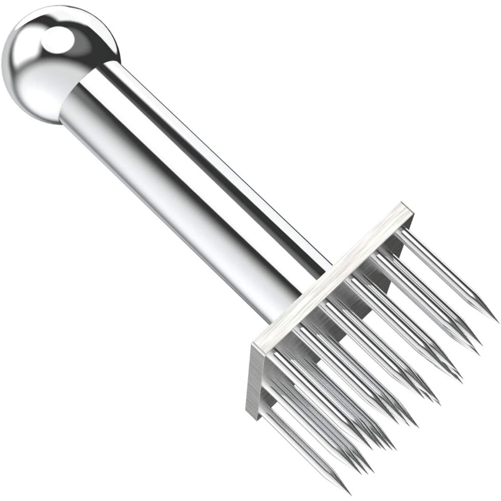 Professional Meat Tenderizer 28 Stainless Steel Sharp Needle Blade With Mallet Heavy Duty Cooking Tools