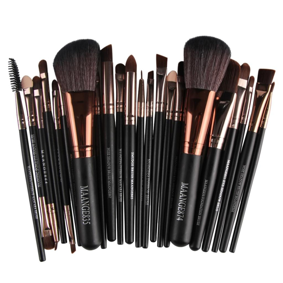 Limbo Professional Makeup Brushes Set 22Pcs Foundation Blending Blush Eyeliner Face Powder Brush Eyeshadow