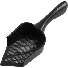 Pointed Cat Litter Shovel Wall Mount Bracket, Durable Lightweight Plastic Litter Shovel Long Handle
