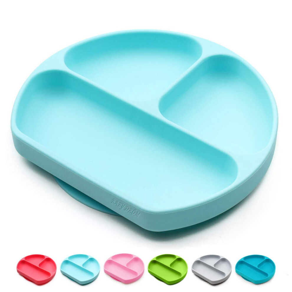 Baby Suction Cup Plate, Children's Silicone Placemats, Baby Tableware Limbo