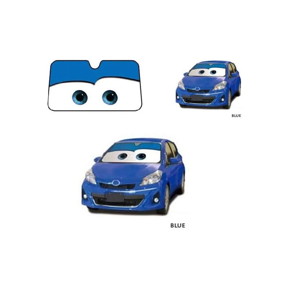 Car Windshield Sun Shade Cartoon Eyes Front Car Sun Shade Visor Vehicle Accessories 6228927267441