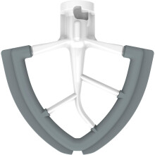 4.5/5 Quart Flex Edge Beater for Kitchen Aid Tilt-Head Stand Mixer,All-Metal Die Cast Beater Blade