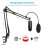Heavy Duty Mic Stand With Mic Windshield And Dual Layer Mic Pop-Up Filter 7