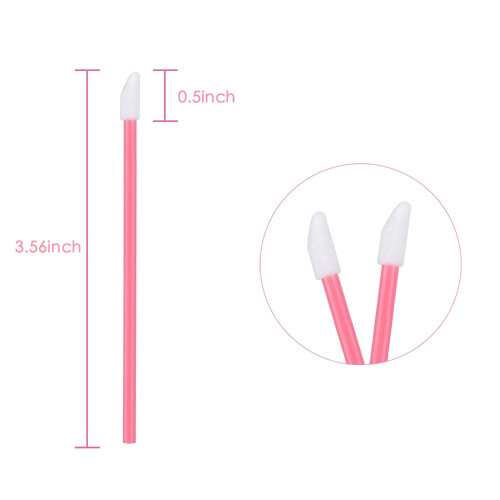 400 Pieces Disposable Lip Brush Lip Gloss Applicator Makeup Brush 1