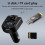 Bluetooth  Wireless FM Transmitter Radio Receiver Adapter Car Kit 5