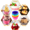 Silicone Cupcake Liners, 12 Pcs Reusable Silicone Baking Cups Nonstick Muffin Molds 5