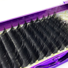 Eyelash Extension Supplies 0.2 C/ D Mix 10-14mm Classic Individual Lash Extensions Double Pointed Flat Lashes