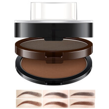 Eyebrow Stamp with Brow Brush Perfect Eye Brow Power One Second Make Up Nature Brow Makeup Tool