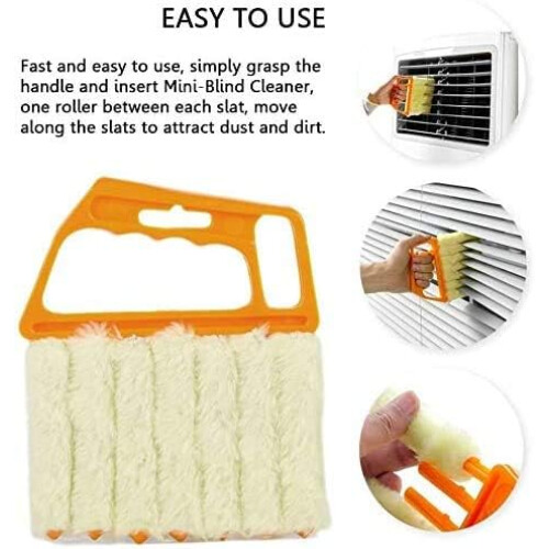 Blind Cleaner Tool,Mini Blind Duster Brush Blind Brush Window 2