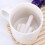 Ceramic mug with surprise effect - white finger design - gadget coffee mug as a gift 7