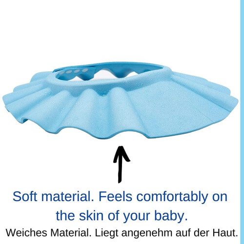 Shampoo protection Hat for children,with clip closure waterproof,soft 1