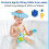 Shampoo protection Hat for children,with clip closure waterproof,soft 4