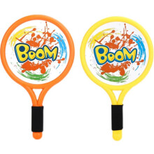 Children's Beginner Badminton Racket Outdoor Sports Play Set -Kids Active Fun Game with 2 Plastic Rackets and 3 Balls