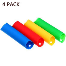 4pcs 14*3.5cm Silicone Garlic Peeler Garlic Peeling Tube Kitchen Tools
