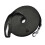 9m Cotton Web Dog Training Lead, Black 3