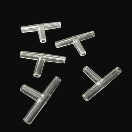 Aquarium airline hose connector plastic inline valve, 40 pcs 2