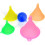 Funnel Kitchen Rainbow Color Funnel Set - Kitchen Cooking Funnel Funnel 3