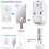 Automatic Soap Dispenser, 350ML Wall Mounted Soap Dispenser Touchless Gel Dispenser with Infrared Sensor 5